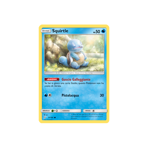 Squirtle 22/181 Normale | Cloclorinda.it Squirtle 22/181 Normale | Cloclorinda.it