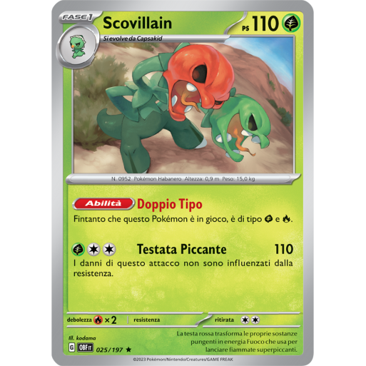 Scovillain 025/197 Holo | Cloclorinda.it Scovillain 025/197 Holo | Cloclorinda.it