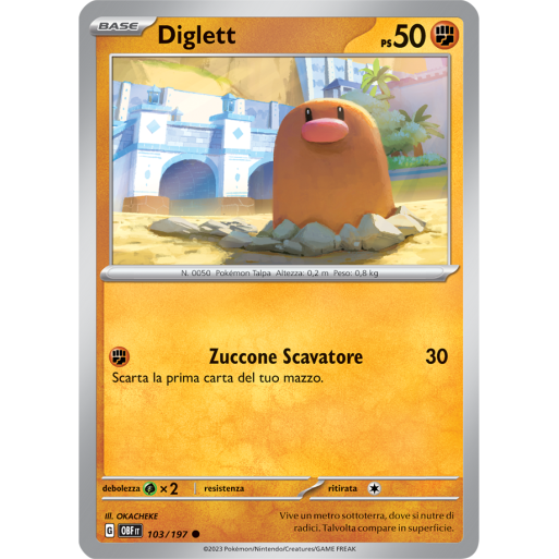 Diglett 103/197 Normale | Cloclorinda.it Diglett 103/197 Normale | Cloclorinda.it