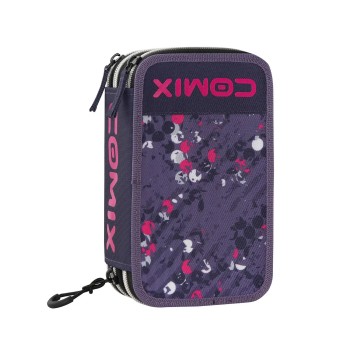 Zaino Organizzato + Astuccio 3 Zip + Astuccio Ovale COMIX WBS POINT | Cloclorinda.it