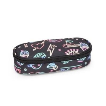 ASTUCCIO BUSTINA OVALE ALLOVER COMIX NEON | Cloclorinda.it