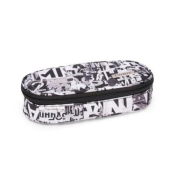 ASTUCCIO BUSTINA OVALE ALLOVER COMIX PATCHWORK | Cloclorinda.it