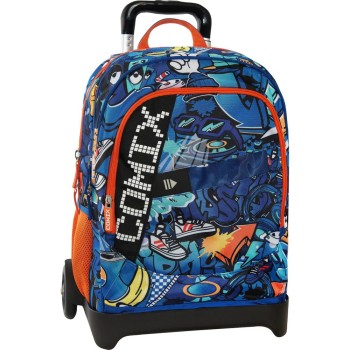 Zaino Trolley Staccabile COMIX Bright Blu | Cloclorinda.it