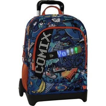 Zaino Trolley Staccabile COMIX Bright Blu | Cloclorinda.it