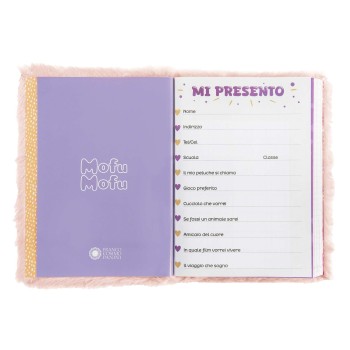 Diario Standard Datato 12 Mesi 2025/2026 Orso Plush Mofu Mofu | Cloclorinda.it