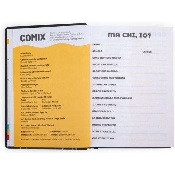 Agenda 16 Mesi Medium 2025/26 - Dolly Noire - Giornaliera Control | Cloclorinda.it