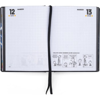 Diario 16 Mesi 2025/26 - COMIX Limited Edition - Giornaliero Nero/Blu | Cloclorinda.it