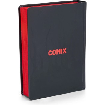 Diario 16 Mesi 2025/26 - COMIX Limited Edition - Giornaliero Nero/Rosso | Cloclorinda.it