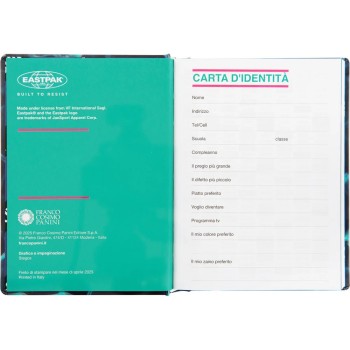 Agenda 13 Mesi 2025/26 - Eastpak - Giornaliera Liquit | Cloclorinda.it