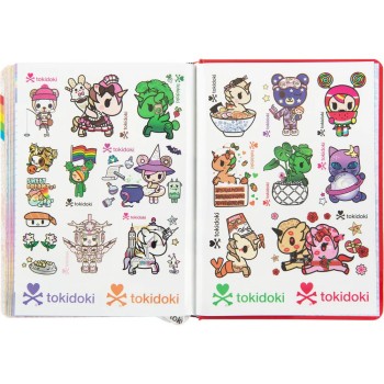 Diario 12 Mesi 2025/26 - Tokidoki - Giornaliero Rosso | Cloclorinda.it
