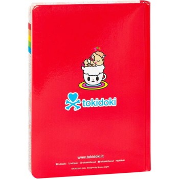 Diario 12 Mesi 2025/26 - Tokidoki - Giornaliero Rosso | Cloclorinda.it