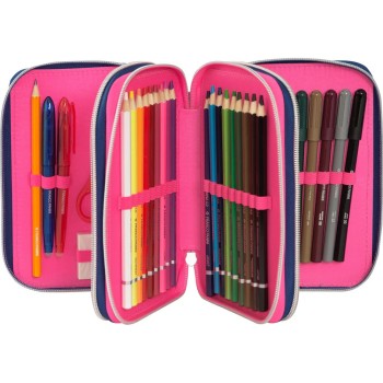 Astuccio 3 zip Tokidoki Blu | Cloclorinda.it