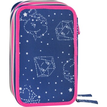 Astuccio 3 zip Tokidoki Blu | Cloclorinda.it