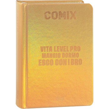 Diario 16 Mesi 2025/26 - COMIX - Giornaliero Standard Oro | Cloclorinda.it