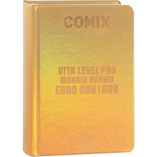 Diario 16 Mesi 2025/26 - COMIX - Giornaliero Standard Oro | Cloclorinda.it