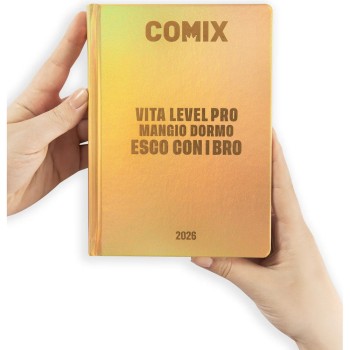 Diario 16 Mesi 2025/26 - COMIX - Giornaliero Standard Oro | Cloclorinda.it