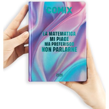 Diario 16 Mesi 2025/26 - COMIX - Giornaliero Standard Wave | Cloclorinda.it