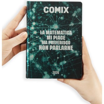 Diario 16 Mesi 2025/26 - COMIX - Giornaliero Mini Verde | Cloclorinda.it