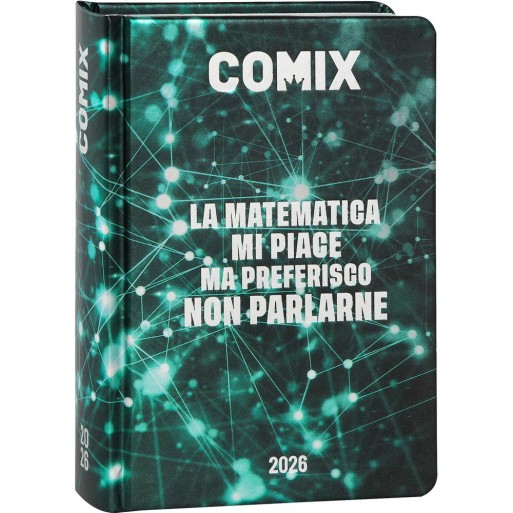Diario 16 Mesi 2025/26 - COMIX - Giornaliero Mini Verde | Cloclorinda.it Diario 16 Mesi 2025/26 - COMIX - Giornaliero Mini Verde | Cloclorinda.it