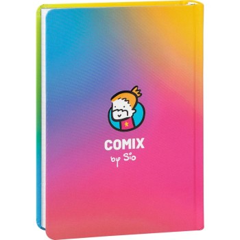 Diario 16 Mesi 2025/26 - COMIX Scottecs by Sio - Giornaliero Rainbow | Cloclorinda.it