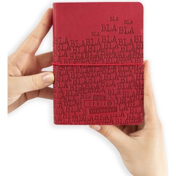 Diario 16 Mesi 2025/26 - COMXI U Yourself - Giornaliero Mini Rosso | Cloclorinda.it