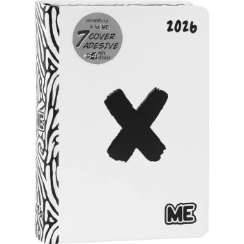 Diario 16 Mesi 2025/26 - ME - Giornaliero Bianco | Cloclorinda.it