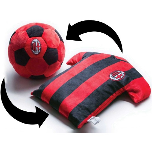 Cuscino Milan T-shirt Trasformabile Pallone AC MILAN 30 cm | Cloclorinda.it Cuscino Milan T-shirt Trasformabile Pallone AC MILAN 30 cm | Cloclorinda.it