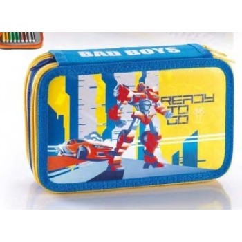 FAVORIT ASTUCCIO 3 ZIP ROBOT | Cloclorinda.it