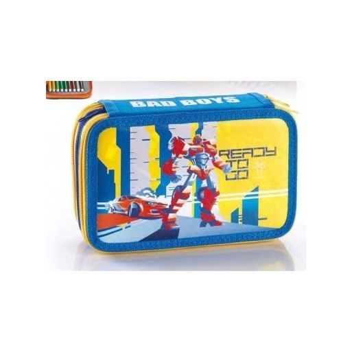 FAVORIT ASTUCCIO 3 ZIP ROBOT | Cloclorinda.it
