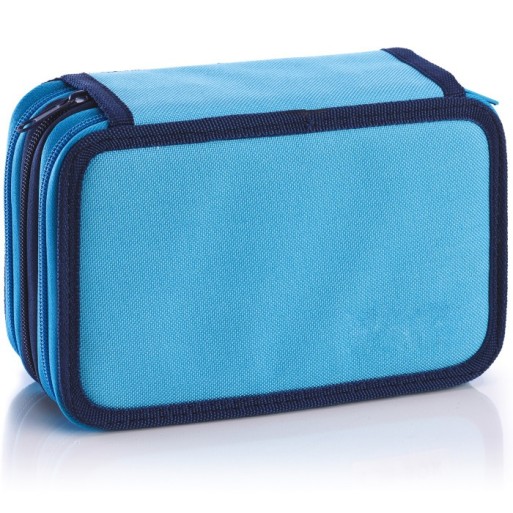 Astuccio 3 Zip Celeste | Cloclorinda.it Astuccio 3 Zip Celeste | Cloclorinda.it