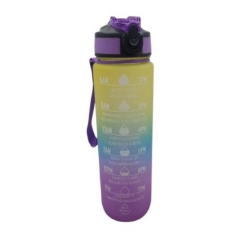 BORRACCIA MOTIVAZIONALE 1L BLU GIALLO VIOLA MIX AND MATCH | Cloclorinda.it
