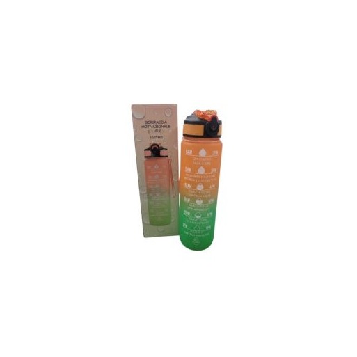 BORRACCIA MOTIVAZIONALE 1L ARANCIO VERDE MIX AND MATCH | Cloclorinda.it BORRACCIA MOTIVAZIONALE 1L ARANCIO VERDE MIX AND MATCH | Cloclorinda.it