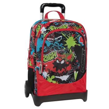 Zaino Trolley Staccabile Comix Wave Paint Ball | Cloclorinda.it