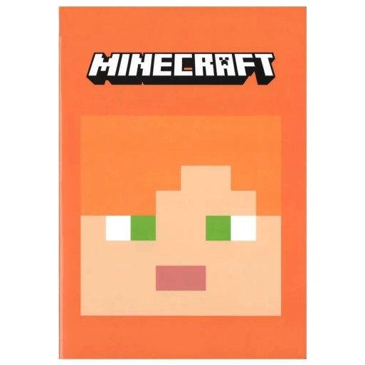 Quadernone Minecraft  Arancione | Cloclorinda.it