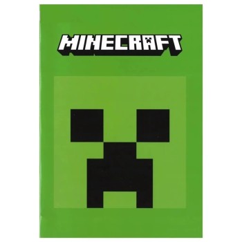 Quadernone Minecraft Verde | Cloclorinda.it