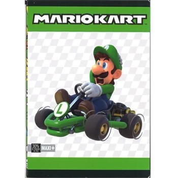 Quadernone Mario Kart Luigi | Cloclorinda.it