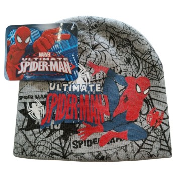 Berretto Spiderman Grigio | Cloclorinda.it