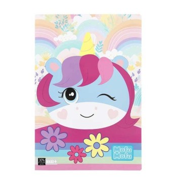 Quadernone Mofu Mofu Unicorno | Cloclorinda.it