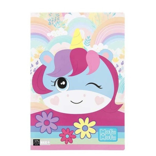 Quadernone Mofu Mofu Unicorno | Cloclorinda.it