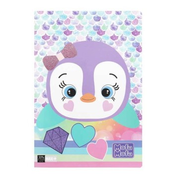 Quadernone Mofu Mofu Pinguino | Cloclorinda.it