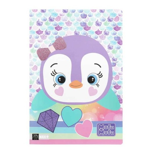 Quadernone Mofu Mofu Pinguino | Cloclorinda.it