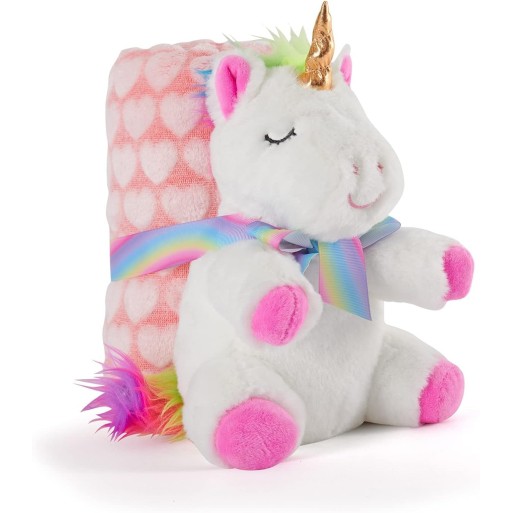 Coperta Neonato con Peluche Unicorno Morbida e Calda | Cloclorinda.it Coperta Neonato con Peluche Unicorno Morbida e Calda | Cloclorinda.it