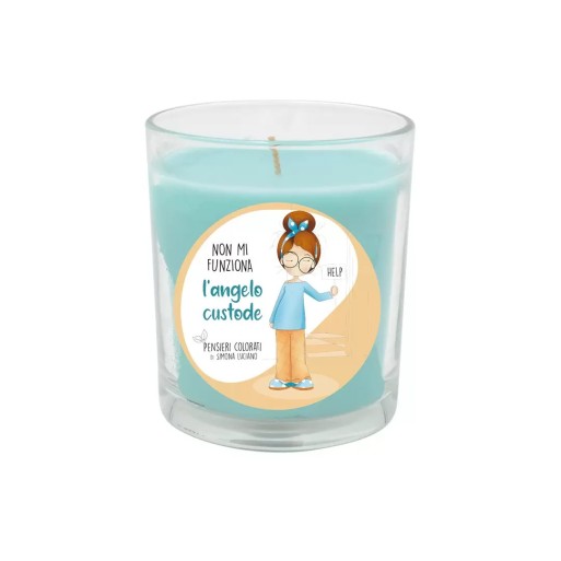 CANDELA PENSIERI COLORATI – L’ANGELO CUSTODE | Cloclorinda.it
