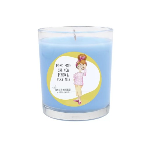 CANDELA PENSIERI COLORATI – PENSO A VOCE ALTA | Cloclorinda.it