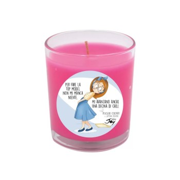 CANDELA PENSIERI COLORATI – TOP MODEL | Cloclorinda.it