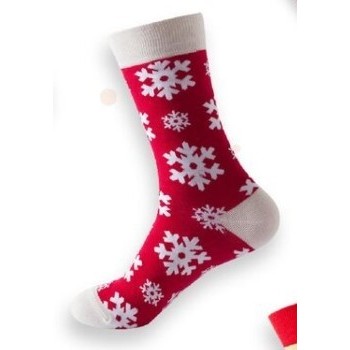 Calza in cotone con motivo Natalizio | Cloclorinda.it