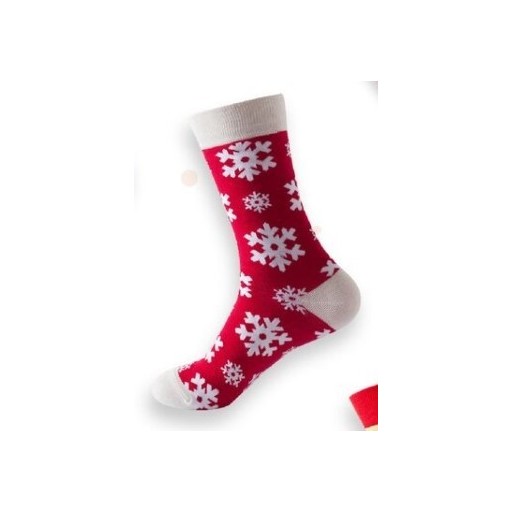 Calza in cotone con motivo Natalizio | Cloclorinda.it