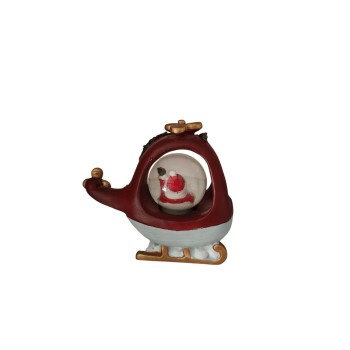 Boule De Neige Babbo Elicottero | Cloclorinda.it