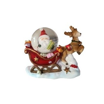 Boule de Neige Slitta Renna | Cloclorinda.it