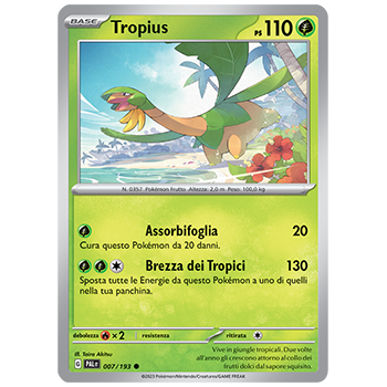 Tropius 007/193 | Cloclorinda.it